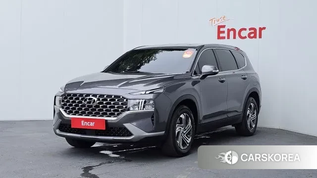 Hyundai The New Santa Fe 2022 Серый из Кореи