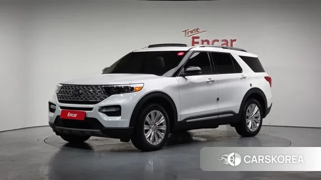 Ford Explorer 6th Generation 2023 Белый из Кореи