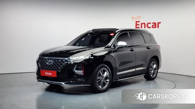 Hyundai Santa Fe TM 2019 Черный из Кореи