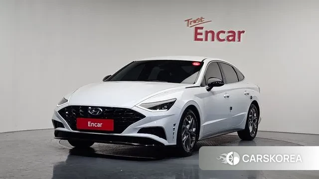 Hyundai Sonata (DN8) 2022 Белый из Кореи