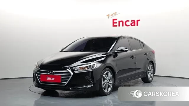 Hyundai Avante AD 2018 Черный из Кореи
