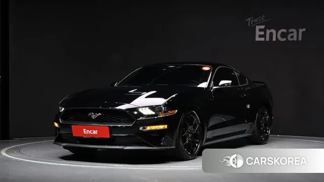 Ford Mustang 2022 Черный из Кореи