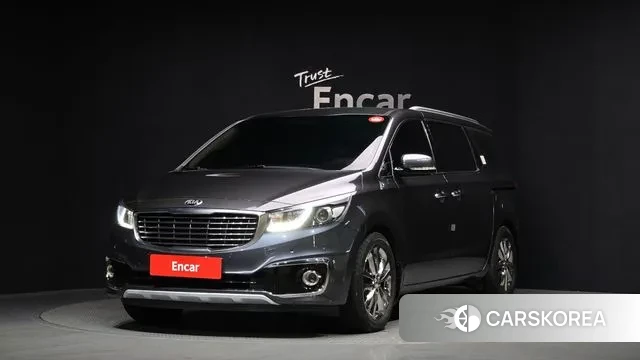 Kia All New Carnival 2018 Серый из Кореи