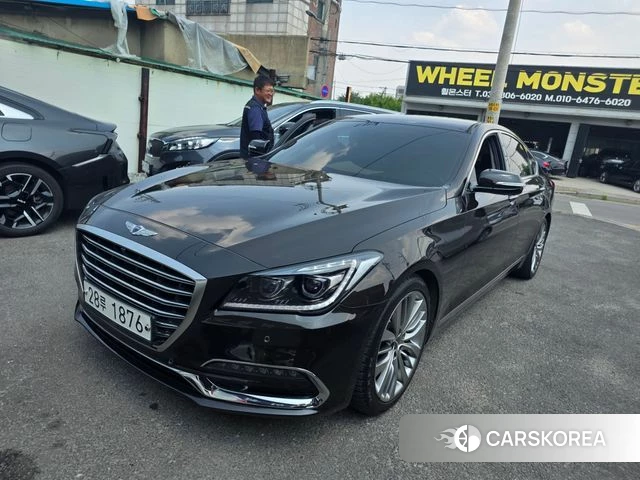 Genesis G80 2018 Коричневый из Кореи