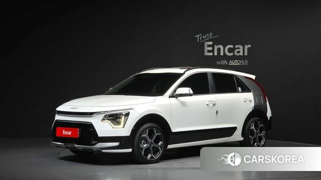 Kia Di Ol Nu Niro 2022 Белый из Кореи