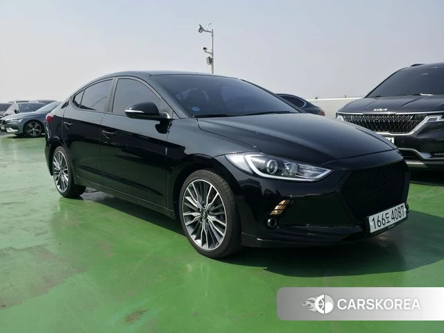 Hyundai Avante AD 2018 Черный из Кореи