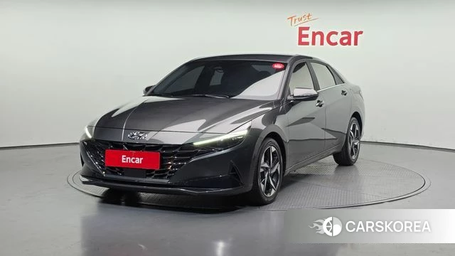 Hyundai Avante (CN7) 2022 Серый из Кореи