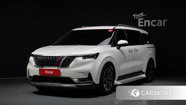 Kia Carnival 4th generation 2021 Белый из Кореи