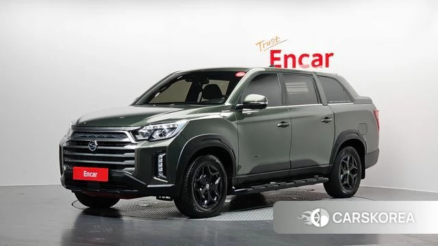 Ssangyong The New Rexton Sport 2021 Зеленый из Кореи