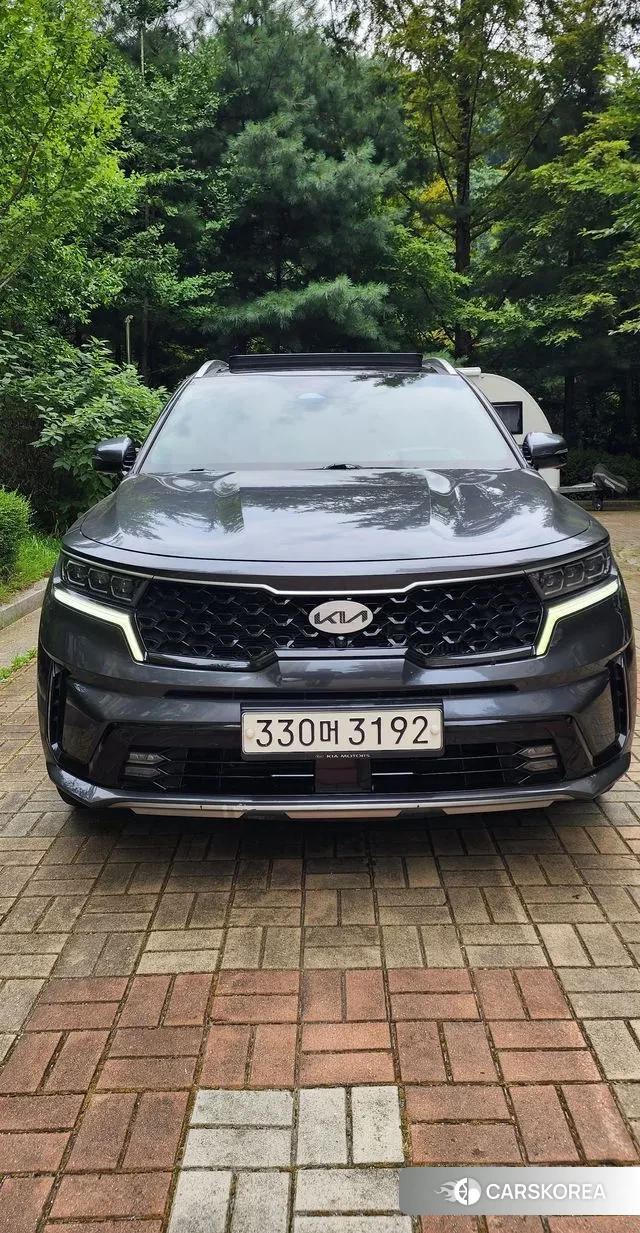 Kia Sorento 4th Generation 2020 Серый из Кореи