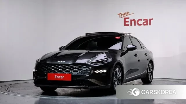 Kia K8 Hybrid 2021 Серый из Кореи
