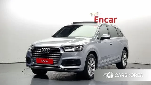 Audi Q7 (4M) 2019 Светло-серебряный цвет из Кореи