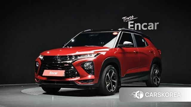 Chevrolet (GM Daewoo) Trailblazer 2020 Красный из Кореи