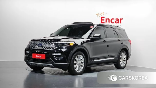 Ford Explorer 6th Generation 2021 Черный из Кореи