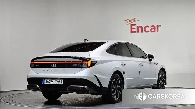 Hyundai Sonata D Edge (DN8) 2024 Белый из Кореи