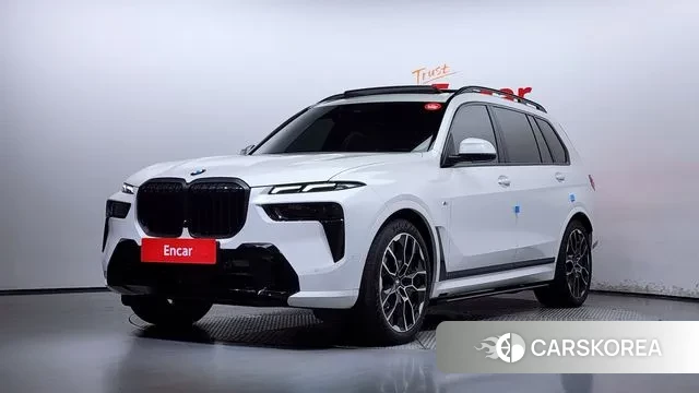 BMW X7 (G07) 2024 Белый из Кореи