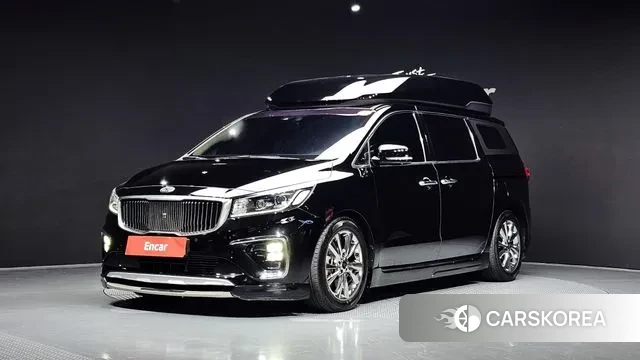 Kia The New Carnival 2019 Черный из Кореи