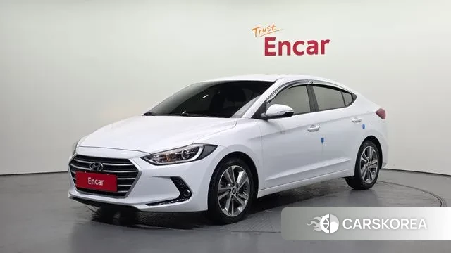 Hyundai Avante AD 2018 Белый из Кореи