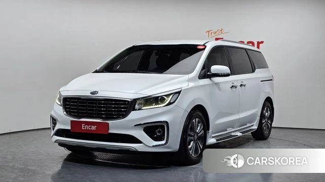 Kia The New Carnival 2020 Белый из Кореи