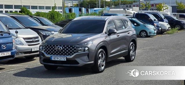 Hyundai The New Santa Fe 2021 Серый из Кореи