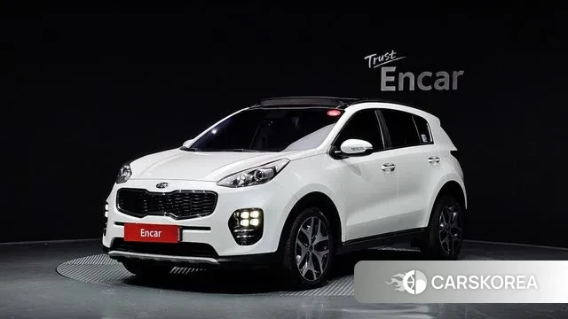 Kia Sportage 4th Generation 2018 Белый из Кореи