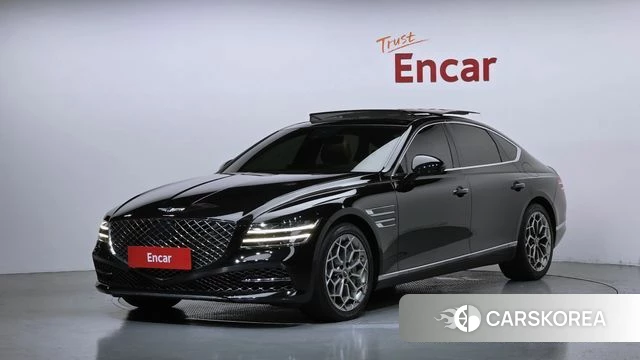 Genesis G80 (RG3) 2021 Черный из Кореи