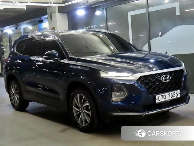 Hyundai Santa Fe TM 2019 Синий из Кореи