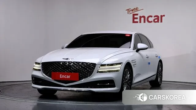 Genesis G80 (RG3) 2021 Белый из Кореи