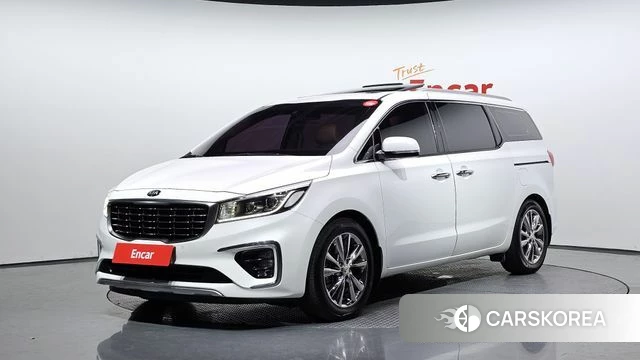 Kia The New Carnival 2019 Белый из Кореи