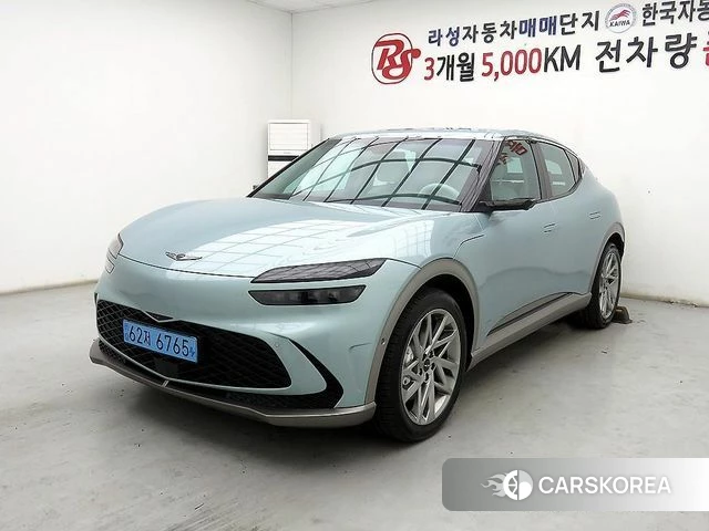 Genesis GV60 2024 Небесно-голубой из Кореи