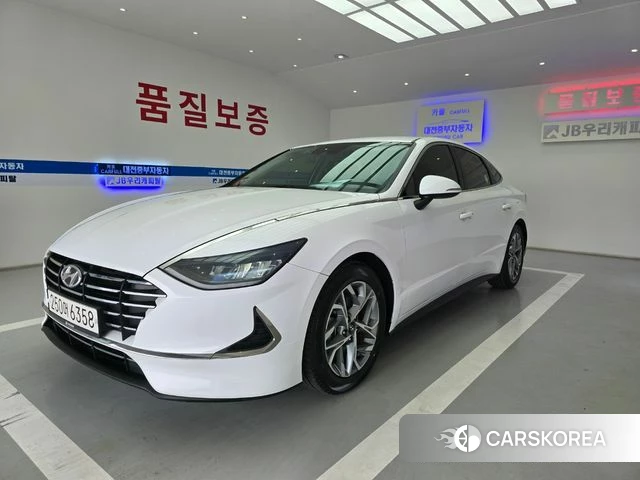 Hyundai Sonata (DN8) 2023 Белый из Кореи