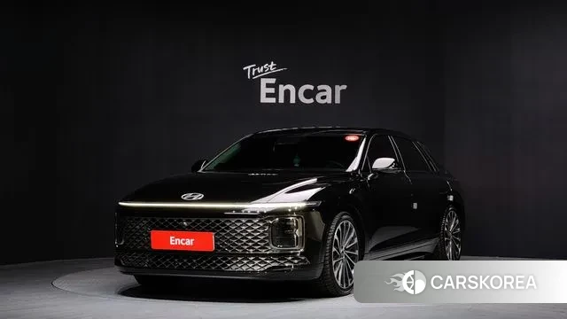 Hyundai Grandeur (GN7) 2023 Черный из Кореи