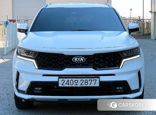 Kia Sorento 4th Generation 2021 Белый из Кореи