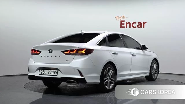 Hyundai Sonata New Rise 2018 Белый из Кореи