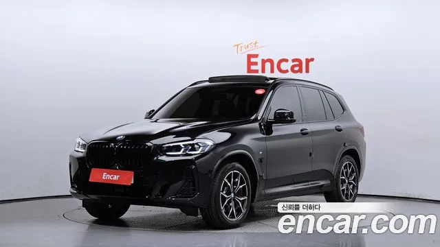 BMW X3 (G01) 2023 Черный из Кореи