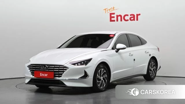 Hyundai Sonata Hybrid (DN8) 2020 Белый из Кореи