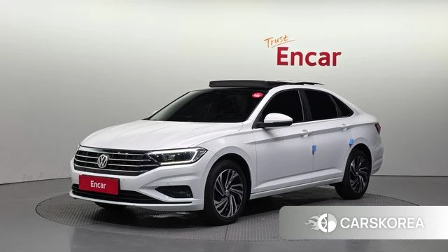Volkswagen 7th Generation of Jetta 2021 Белый из Кореи