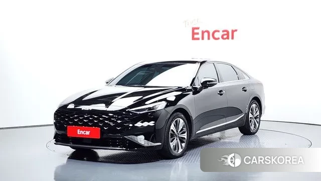Kia K8 Hybrid 2022 Черный из Кореи