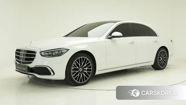 Mercedes-Benz S-Class W223 2024 Белый из Кореи