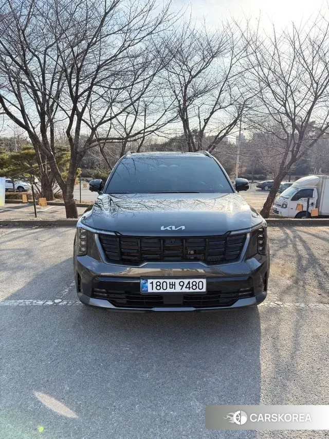 Kia The New Sorento 4th Generation 2024 Серый из Кореи