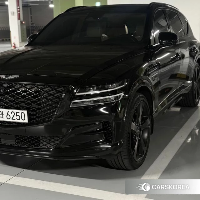 Genesis GV80 2020 Черный из Кореи