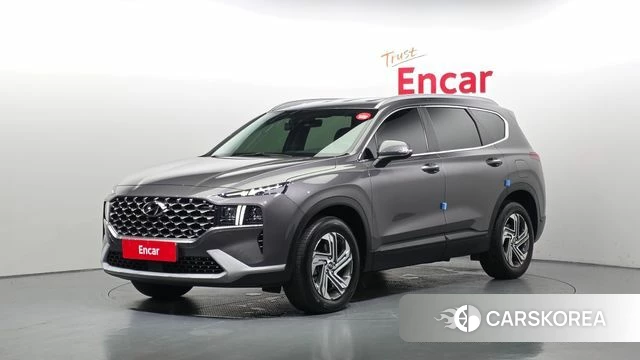 Hyundai The New Santa Fe 2022 Серый из Кореи