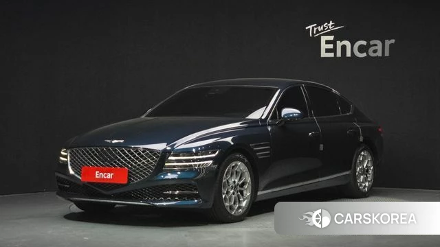 Genesis G80 (RG3) 2021 Синий из Кореи