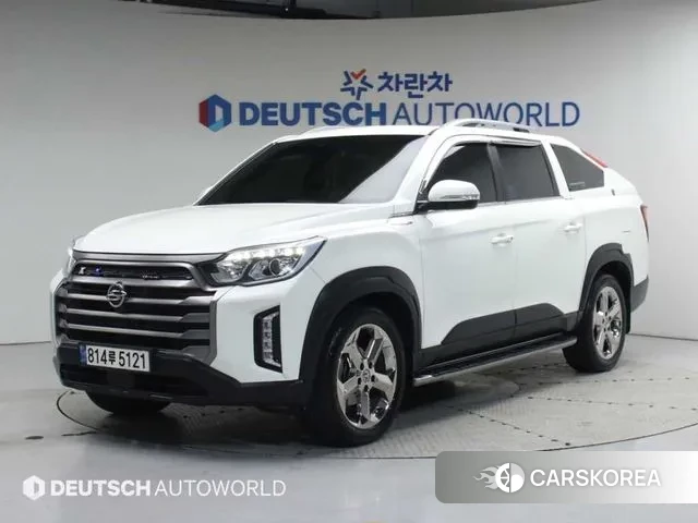 Ssangyong The New Rexton Sport 2022 Белый из Кореи