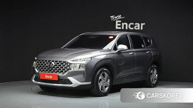 Hyundai The New Santa Fe 2022 Серый из Кореи