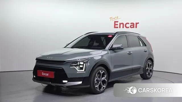 Kia Di Ol Nu Niro 2022 Зеленый из Кореи