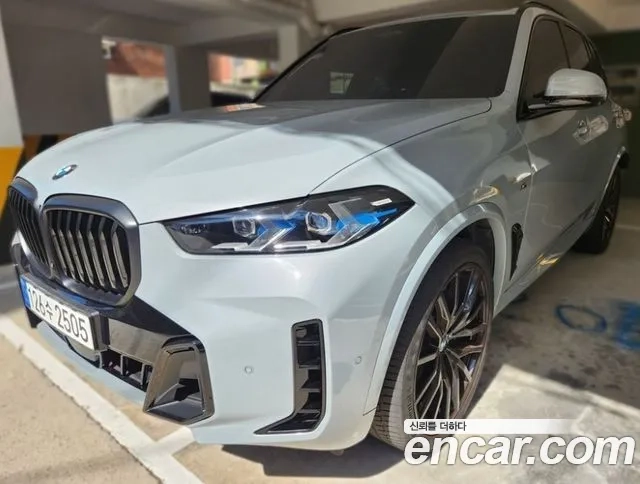 BMW X5 (G05) 2023 Серебристо-серый из Кореи
