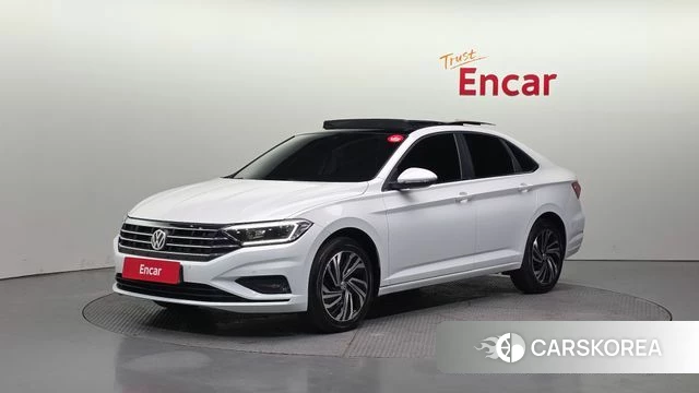 Volkswagen 7th Generation of Jetta 2021 Белый из Кореи