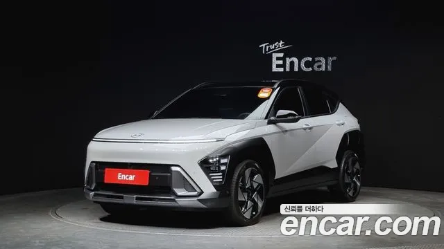 Hyundai Kona (SX2) 2023 Серебристо-серый из Кореи
