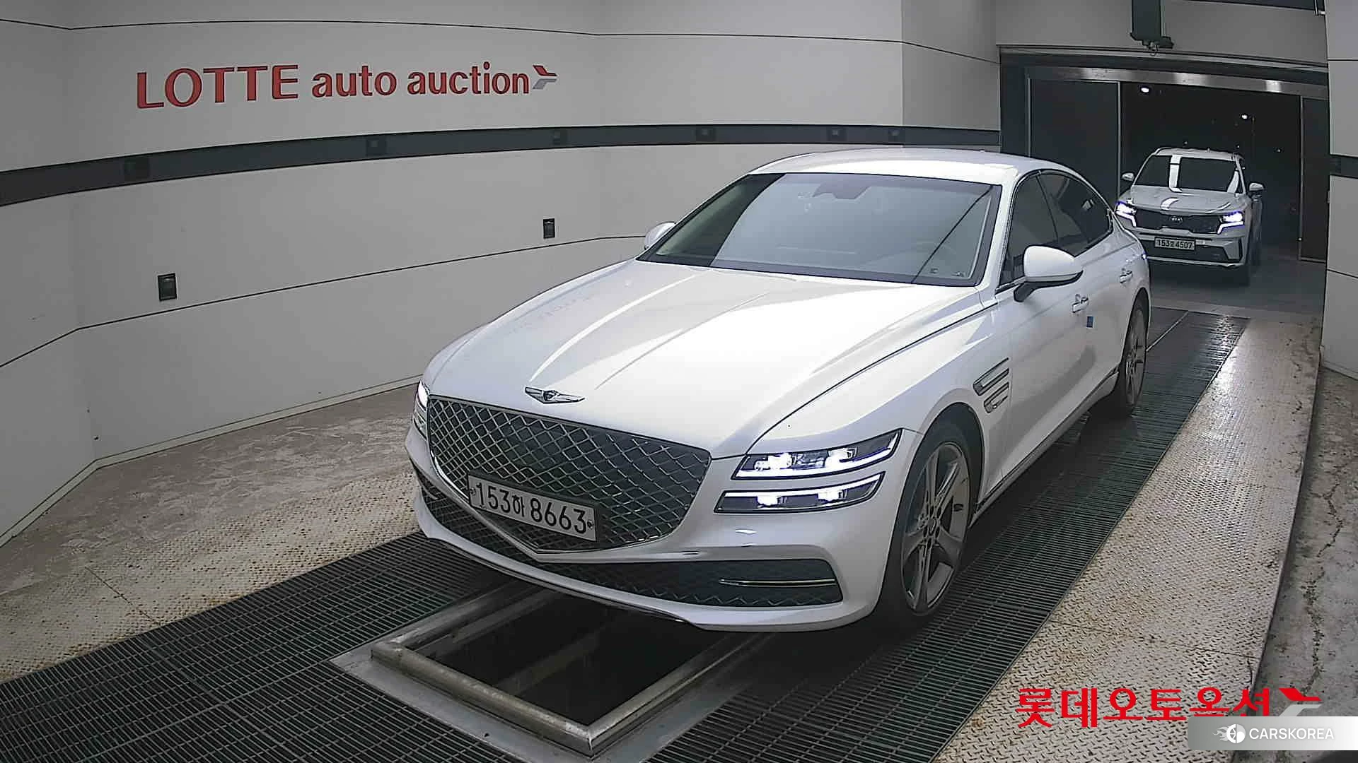 Hyundai G80 2021 Белый из Кореи